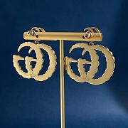 Fortok Gucci Diamond GG Logo Earrings - 6