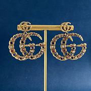 Fortok Gucci Diamond GG Logo Earrings - 5