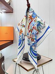 Fortok Hermes Spring Dance 90 Scarf 90x90cm - 1