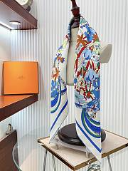 Fortok Hermes Spring Dance 90 Scarf 90x90cm - 3