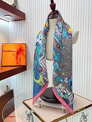 Fortok Hermes Animal City 90 Scarf 90x90cm - 3