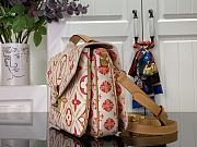 Fortok Louis Vuitton By The Pool Pochette Métis Bag Coral M11461 25x19x7cm - 3