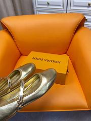 Fortok Louis Vuitton Romy Flat Ballerina Gold - 4