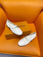 Fortok Louis Vuitton Romy Flat Ballerina White - 3