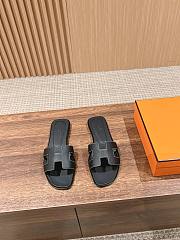 Fortok Hermes Sandals Black - 1