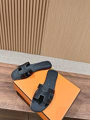 Fortok Hermes Sandals Black - 3