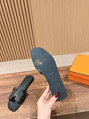 Fortok Hermes Sandals Black - 2