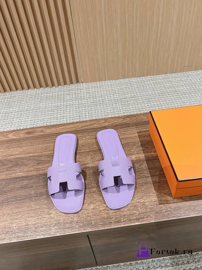 Fortok Hermes Sandals Purple - 1