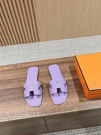 Fortok Hermes Sandals Purple