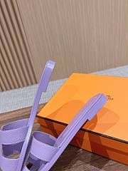 Fortok Hermes Sandals Purple - 6