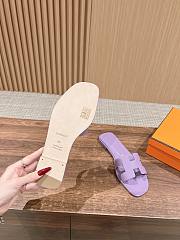 Fortok Hermes Sandals Purple - 3