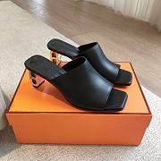 Fortok Hermes Iconique 60 Sandals in Black - 1