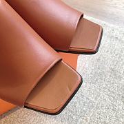 Fortok Hermes Iconique 60 Sandals in Brown - 4