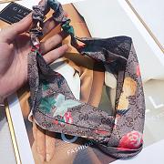 Fortok Gucci Silk Headband Brown - 5
