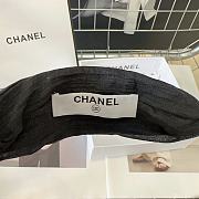 Fortok Chanel Braided Headband Black/Beige - 6