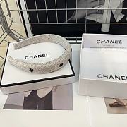 Fortok Chanel Logo Headband Black/White - 4