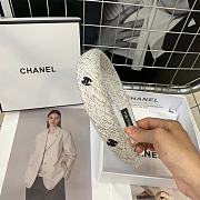 Fortok Chanel Logo Headband Black/White - 6