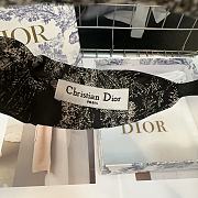 Fortok Dior Bow Headband Black/White - 6