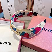 Fortok MiuMiu Sweet Letter Headband - 5