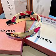 Fortok MiuMiu Sweet Letter Headband - 6