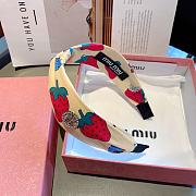 Fortok MiuMiu Sweet Letter Headband - 4