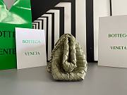 Fortok Bottega Veneta Green Teen Lauren 1980 With Chain 31.5x16.5x11cm - 3