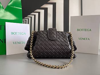 Fortok Bottega Veneta Fondant Teen Lauren 1980 With Chain 31.5x16.5x11cm