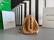 Fortok Bottega Veneta Brown Teen Lauren 1980 With Chain 31.5x16.5x11cm - 3