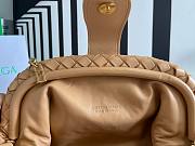 Fortok Bottega Veneta Brown Teen Lauren 1980 With Chain 31.5x16.5x11cm - 2