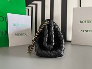 Fortok Bottega Veneta Black Teen Lauren 1980 With Chain 31.5x16.5x11cm - 6