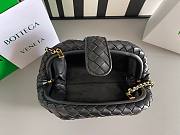 Fortok Bottega Veneta Black Teen Lauren 1980 With Chain 31.5x16.5x11cm - 5