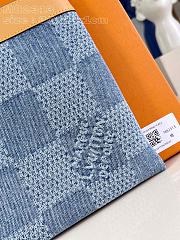 Fortok Louis Vuitton Pochette To-Go Clutch Sky Blue Denim M82313 30x21x1cm - 3