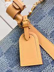 Fortok Louis Vuitton Keepall Bandoulière 50 Bag Sky Blue Denim M40739 50x29x23cm - 6