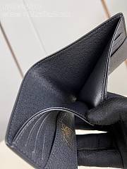Fortok Louis Vuitton Slender Wallet Black M83468 11x8x2cm - 4