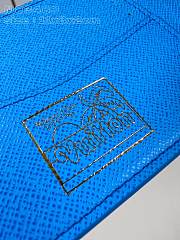 Fortok Louis Vuitton Slender Wallet Blue M83468 11x8x2cm - 2
