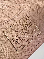 Fortok Louis Vuitton Slender Wallet Beige M83468 11x8x2cm - 6