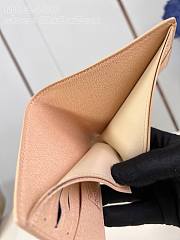 Fortok Louis Vuitton Slender Wallet Beige M83468 11x8x2cm - 5