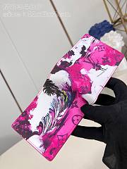 Fortok Louis Vuitton Slender Wallet Pink M83468 11x8x2cm - 3