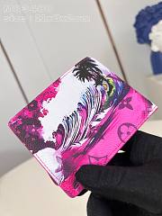 Fortok Louis Vuitton Slender Wallet Pink M83468 11x8x2cm - 2