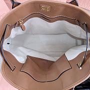 Fortok MiuMiu Brown Nappa Leather Handbag 5BG291 31x40x13cm - 5