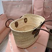 Fortok MiuMiu Palmetto Tote Bag 5BG206 26x26x17cm - 5