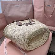 Fortok MiuMiu Palmetto Tote Bag 5BG206 26x26x17cm - 2