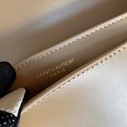 Fortok Saint Laurent Mini Voltaire Underarm Bag Brown 779642 17.5x13.5x5cm - 4