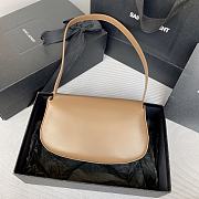 Fortok Saint Laurent Mini Voltaire Underarm Bag Brown 779642 17.5x13.5x5cm - 2