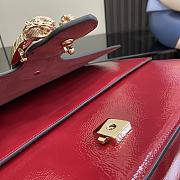 Fortok Gucci Dionysus Shoulder Bag Red Patent Leather 42x28x12cm - 3