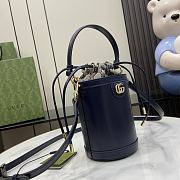 Fortok Gucci Ophidia Bucket Bag Black 760201 11.5x23x8cm - 6