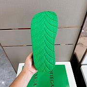 Fortok Bottega Veneta Beach Slippers Green - 4