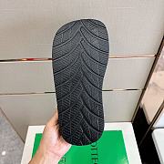 Fortok Bottega Veneta Beach Slippers Black - 3
