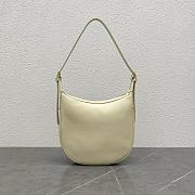 Fortok Celine Heloise Hobo Bag Cream 117253 23x17x21cm - 2