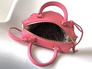 Fortok Fendi Mini FF Cube Bag In Nappa Leather Pink 16x9x13cm  - 6